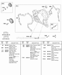 Gear Housing Governor Gear Diagram and Parts List for 580447-0333-E2  Briggs and Stratton Engine